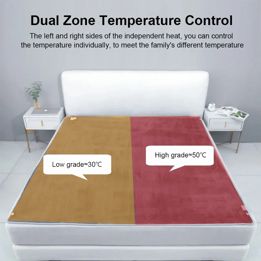 Elektrische Decke 220V – Thermostatgesteuerte Heizdecke mit EU-Stecker