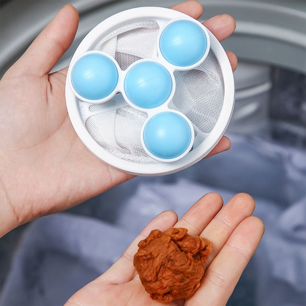 LuxeFur Wiederverwendbarer Haarfilter | Halte deine Waschmaschine frei von Haaren und Fusseln