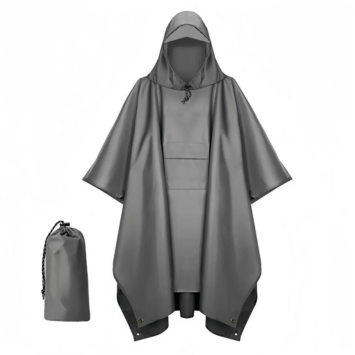 Herren Regenponcho – Wasserdicht, Winddicht und Faltbar für Outdoor