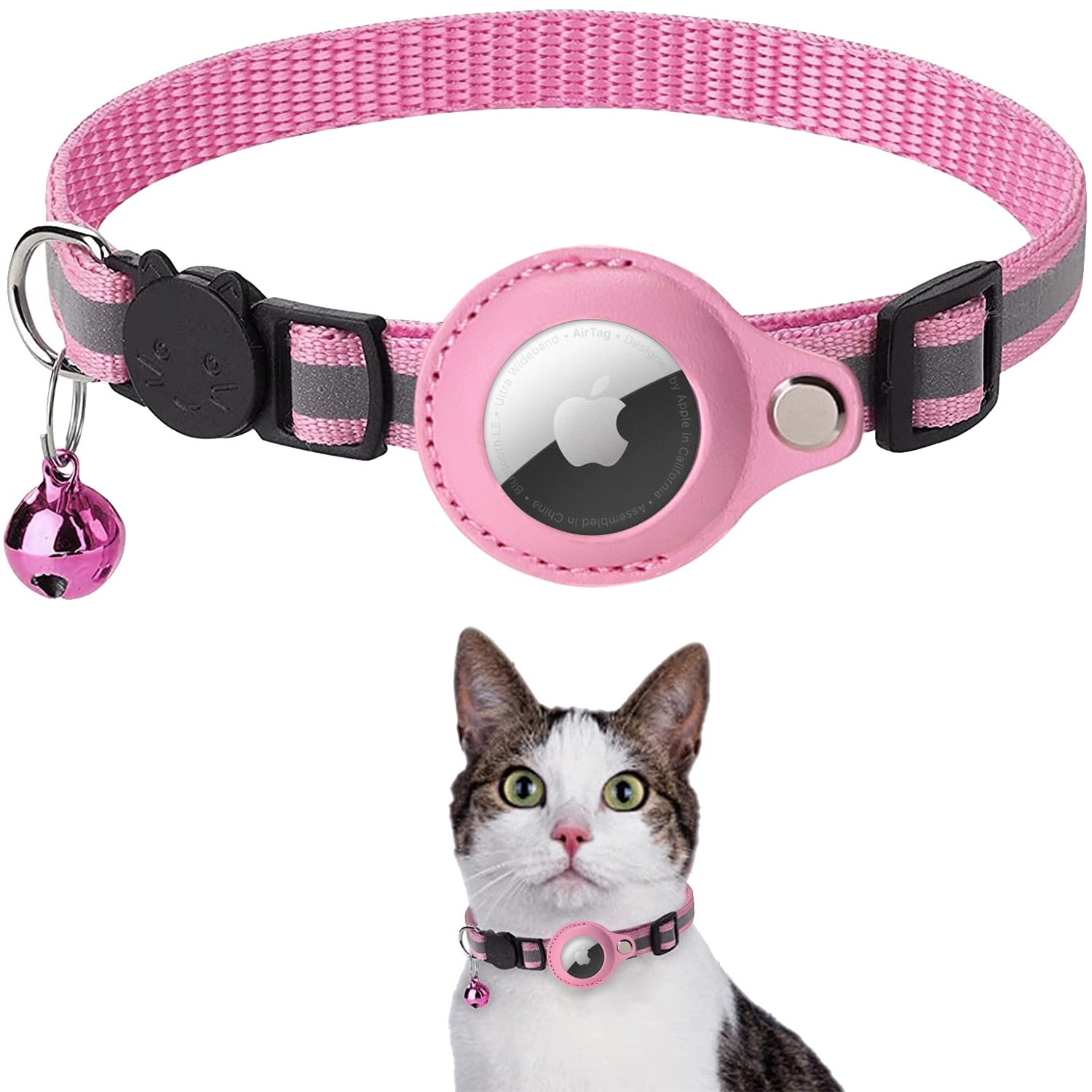 Airtag Katzen-Tracking-Halsband - GPS Finder & Anti-Verlust