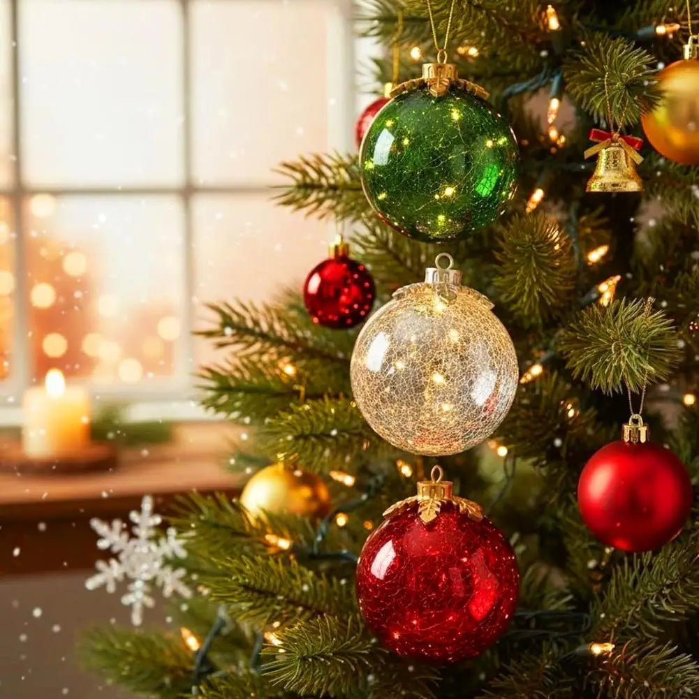 GlowSphere LED-Weihnachtskugel – Warme Sfeerverlichting mit Timerfunktion