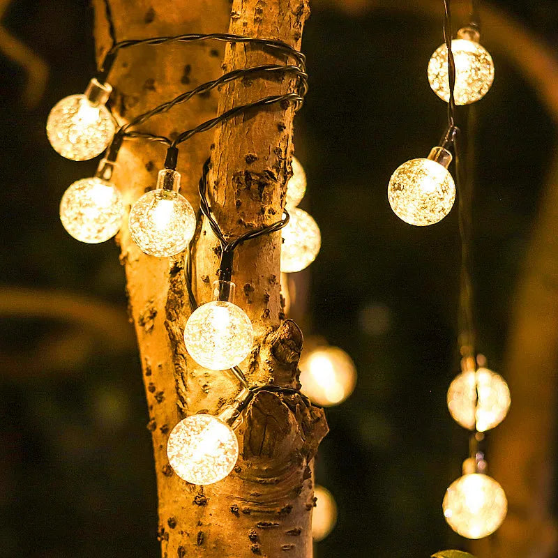 100 LED Solar Lichterkette Außen - Wasserdicht