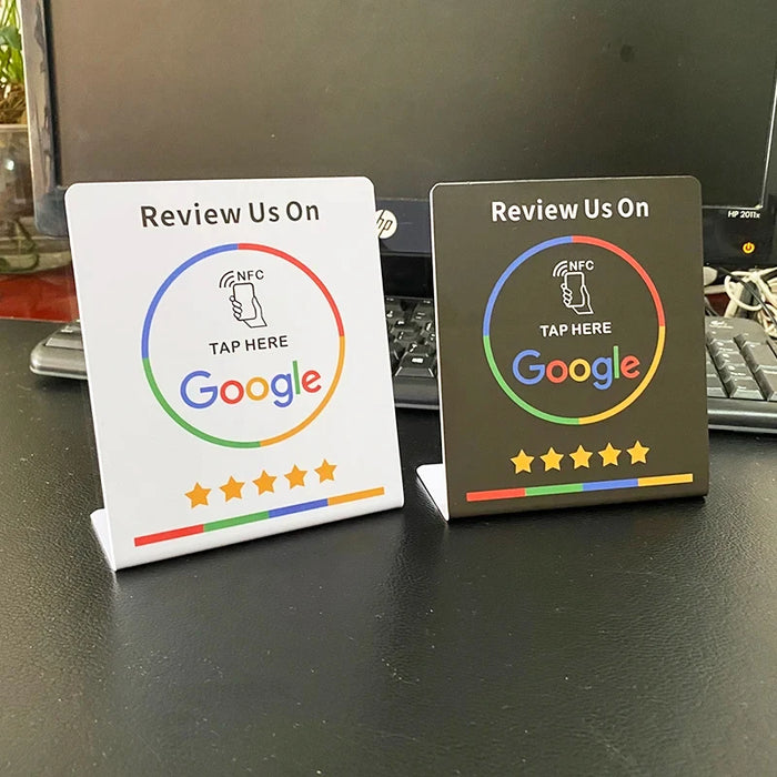 ReviewBoost NFC Google Bewertungskarte - Kundenfeedback schnell und einfach sammeln