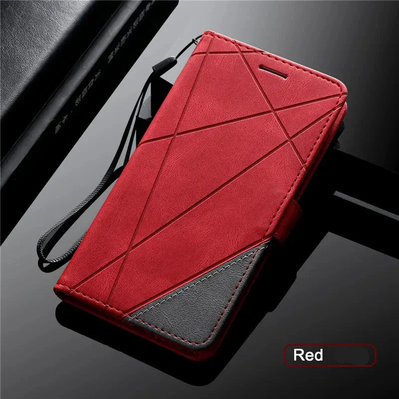 Flip Magnetisches Ledercover für Samsung Galaxy A Series