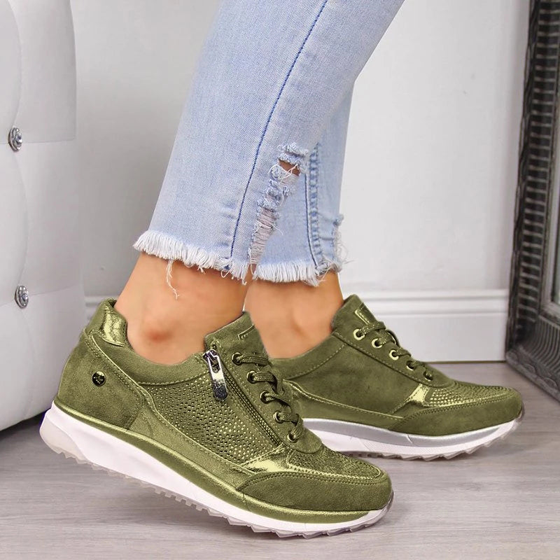 Damen-Wanderschuhe LoopZacht – Orthopädischer Komfort & Stilvolles Wildleder-Design