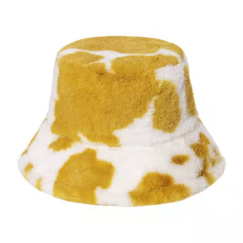 Samtweiche Wintermütze Luxusplüsch – Warmer Unisex Bucket Hat für kalte Tage
