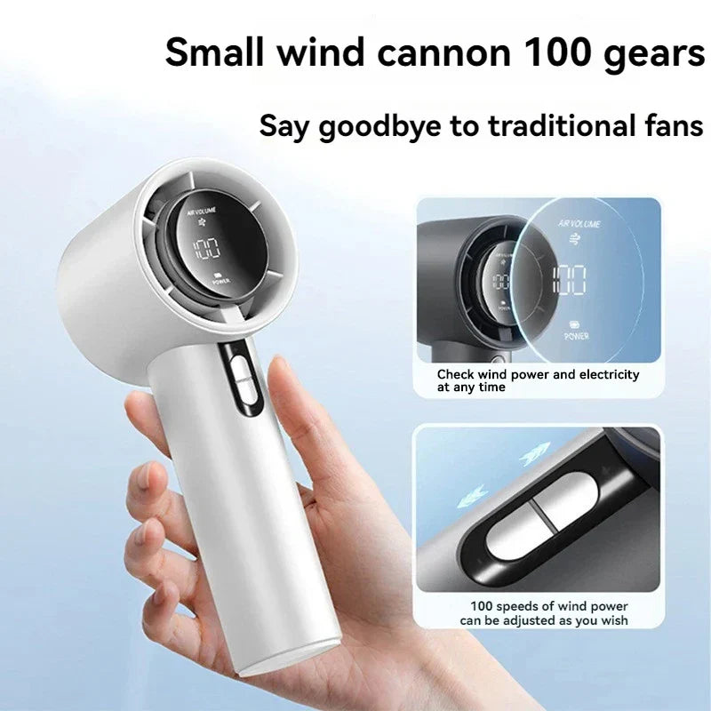 Ventomax Turbo Ventilator | Tragbarer USB-freundlicher Ventilator für Camping und den Außenbereich
