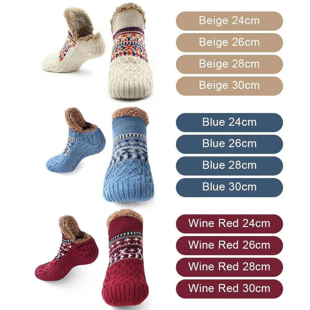 Nordhütte Thermo Socken Winter Antislip Damen Herren Extra Warm Weiche Kuschelsocken
