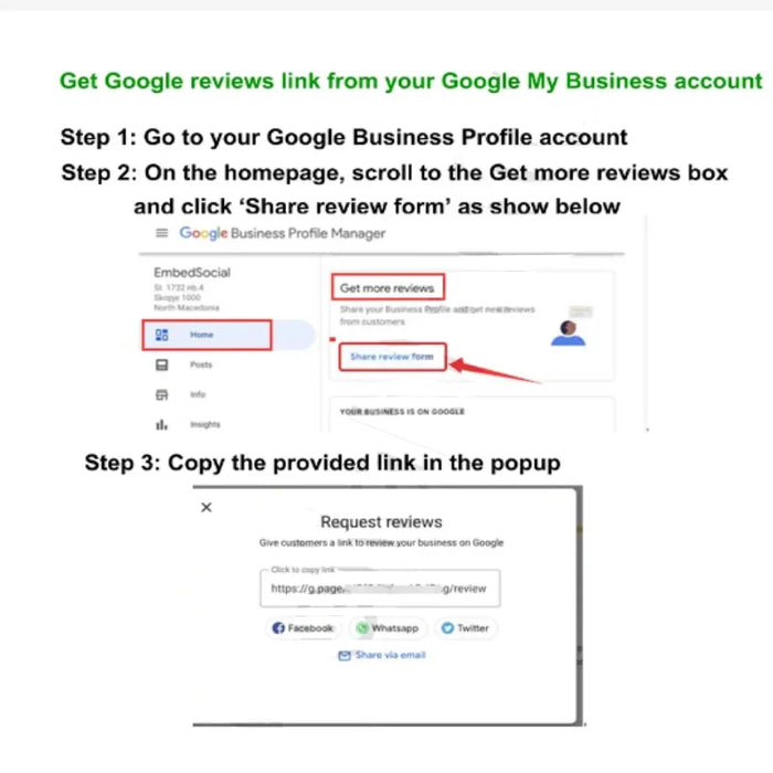 ReviewBoost NFC Google Bewertungskarte - Kundenfeedback schnell und einfach sammeln