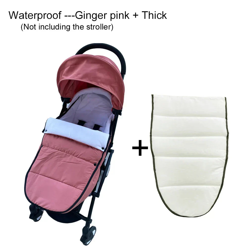SnuggleRide - Warme Fußsack für den Kinderwagen