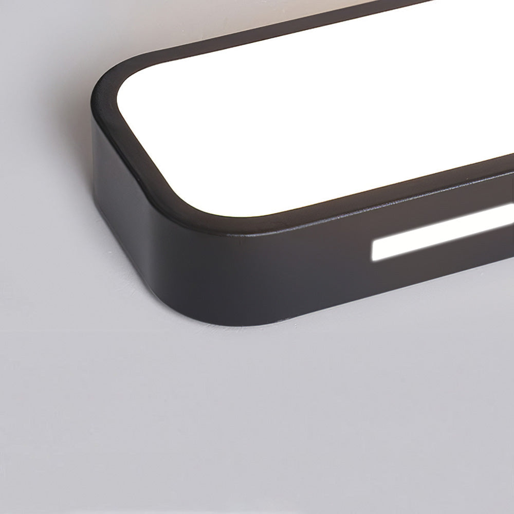 Minimalistische Lineare LED Deckenlampe aus Eisen mit Acryl