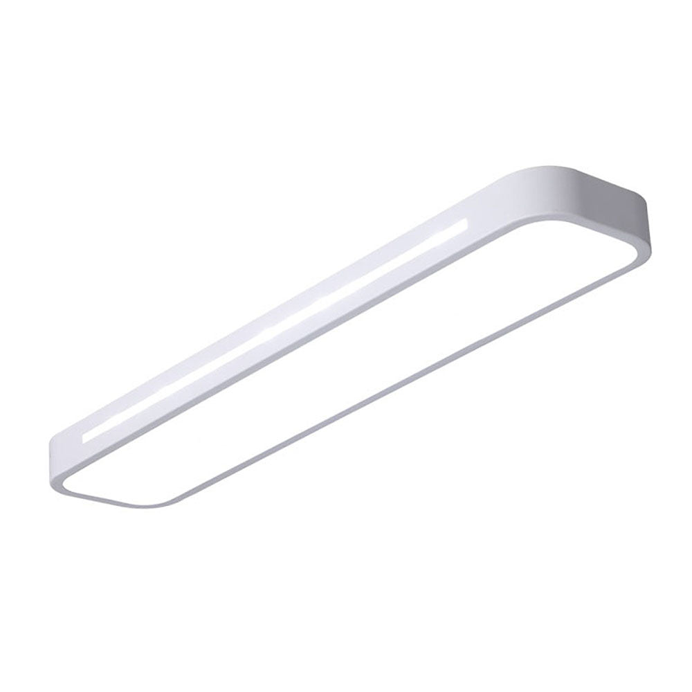 Minimalistische Lineare LED Deckenlampe aus Eisen mit Acryl