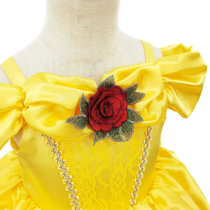 Liora Verzauberndes Prinzessinnenkleid – Märchenhaftes Cosplay für Kinder