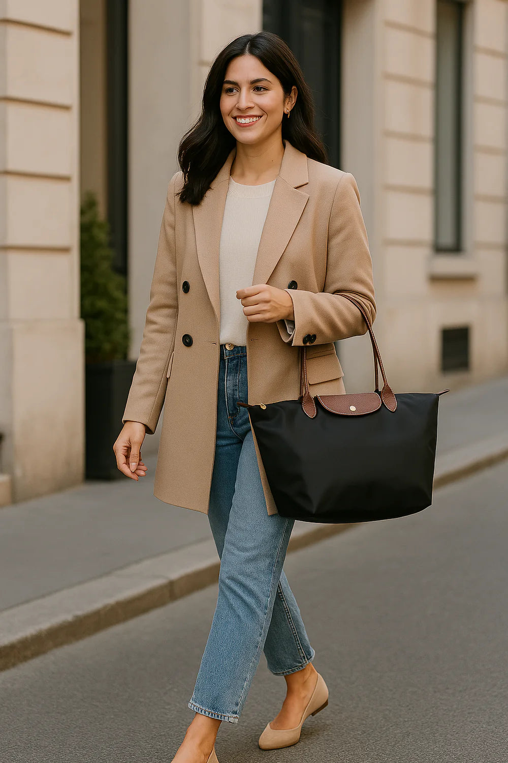 Faltbare Wasserdichte Handtasche – Elegante und Kompakte Tasche für Frauen im Alltag