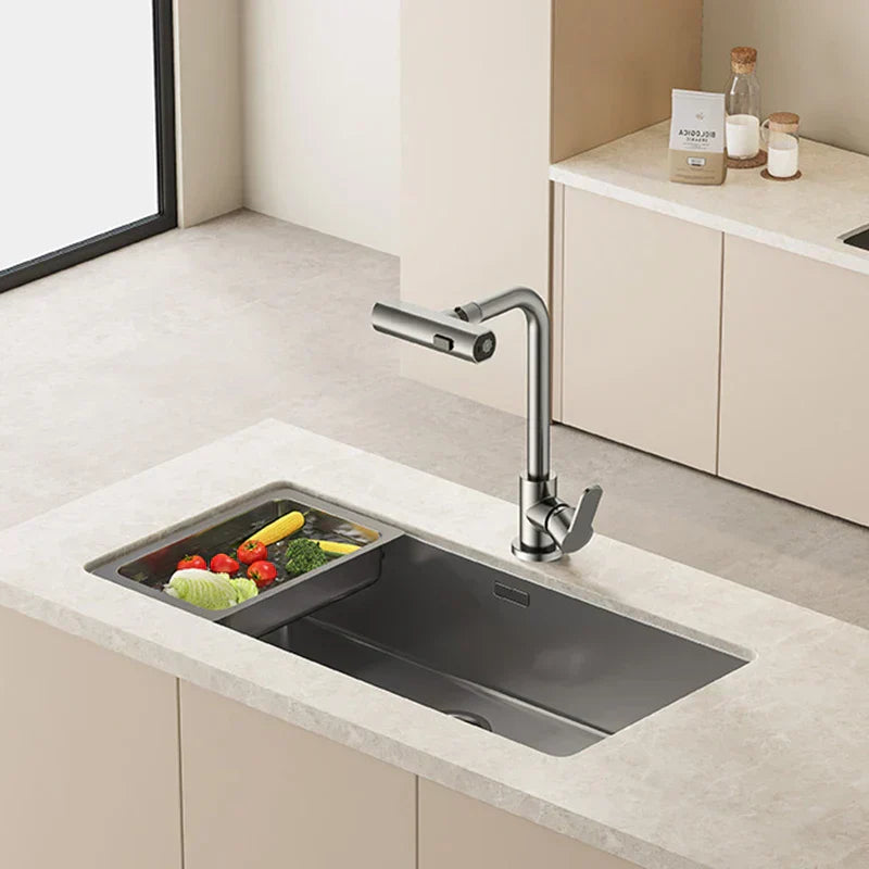 Stylische Wasserfall-Küchenarmatur Elegante Funktionalität