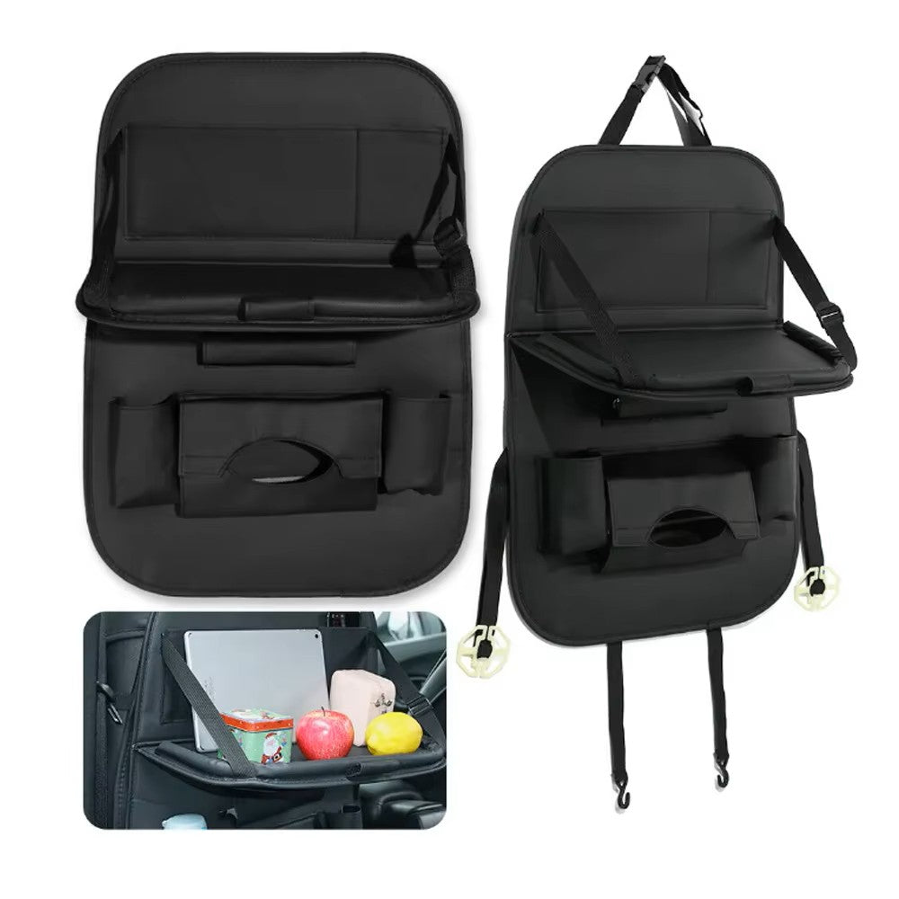 LuxuraDrive Elite Rücksitz Organizer | Stilvolle Aufbewahrungslösung für ein ordentliches Auto-Interieur
