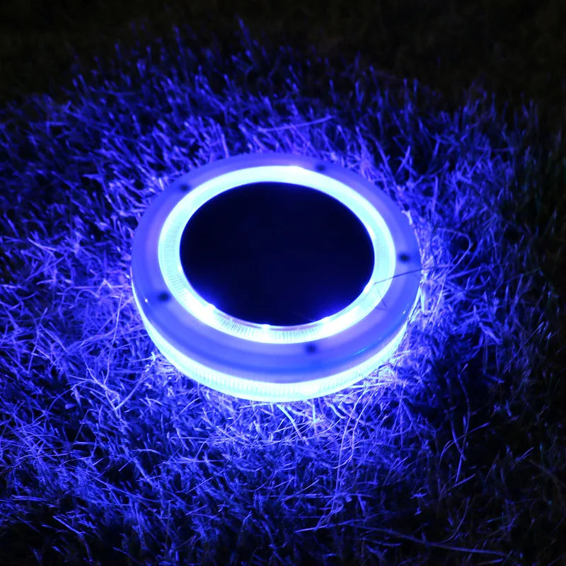 AquaLuxe Solar-Poollicht | Schwimmend, wasserdicht und stimmungsvolles blaues LED-Licht