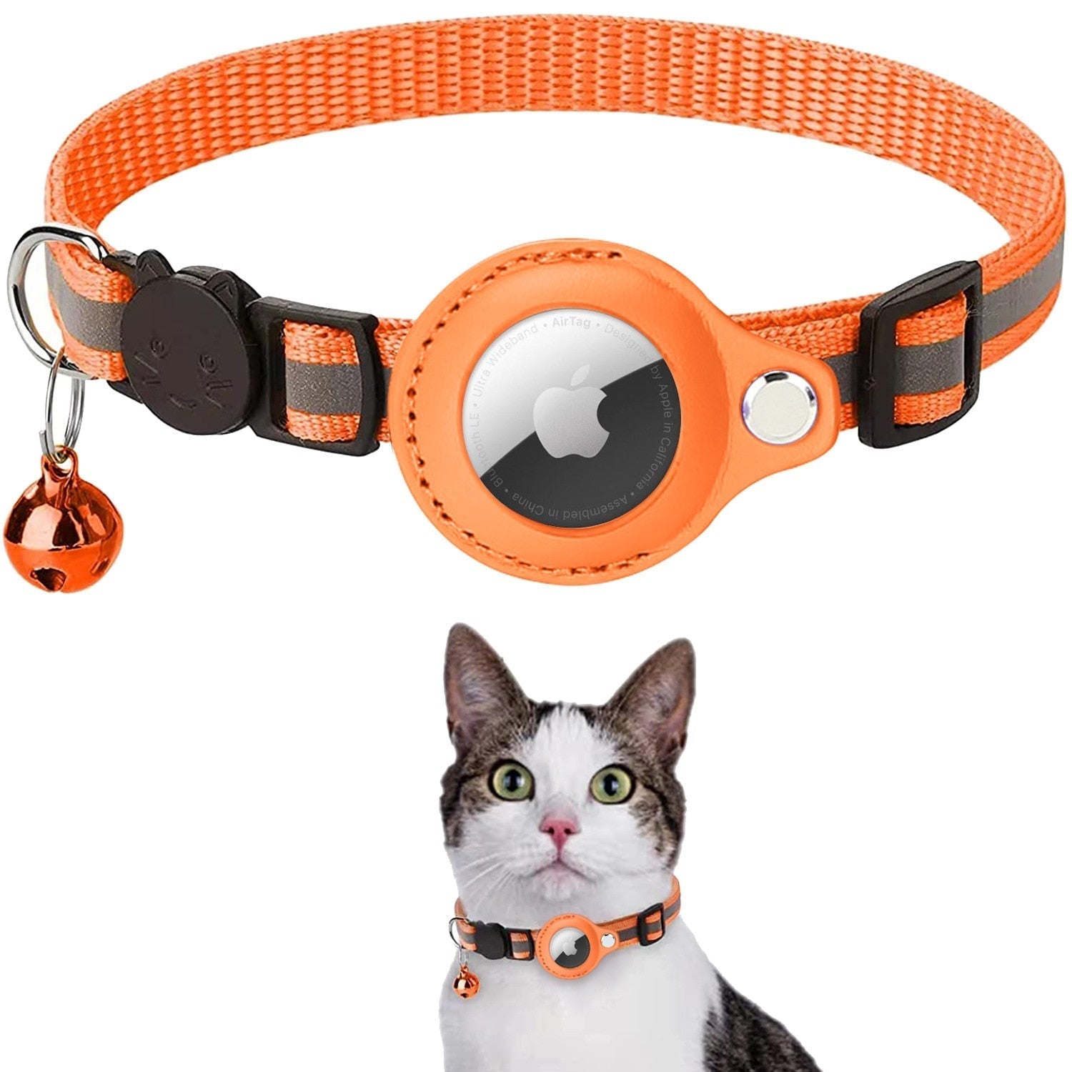 Airtag Katzen-Tracking-Halsband - GPS Finder & Anti-Verlust