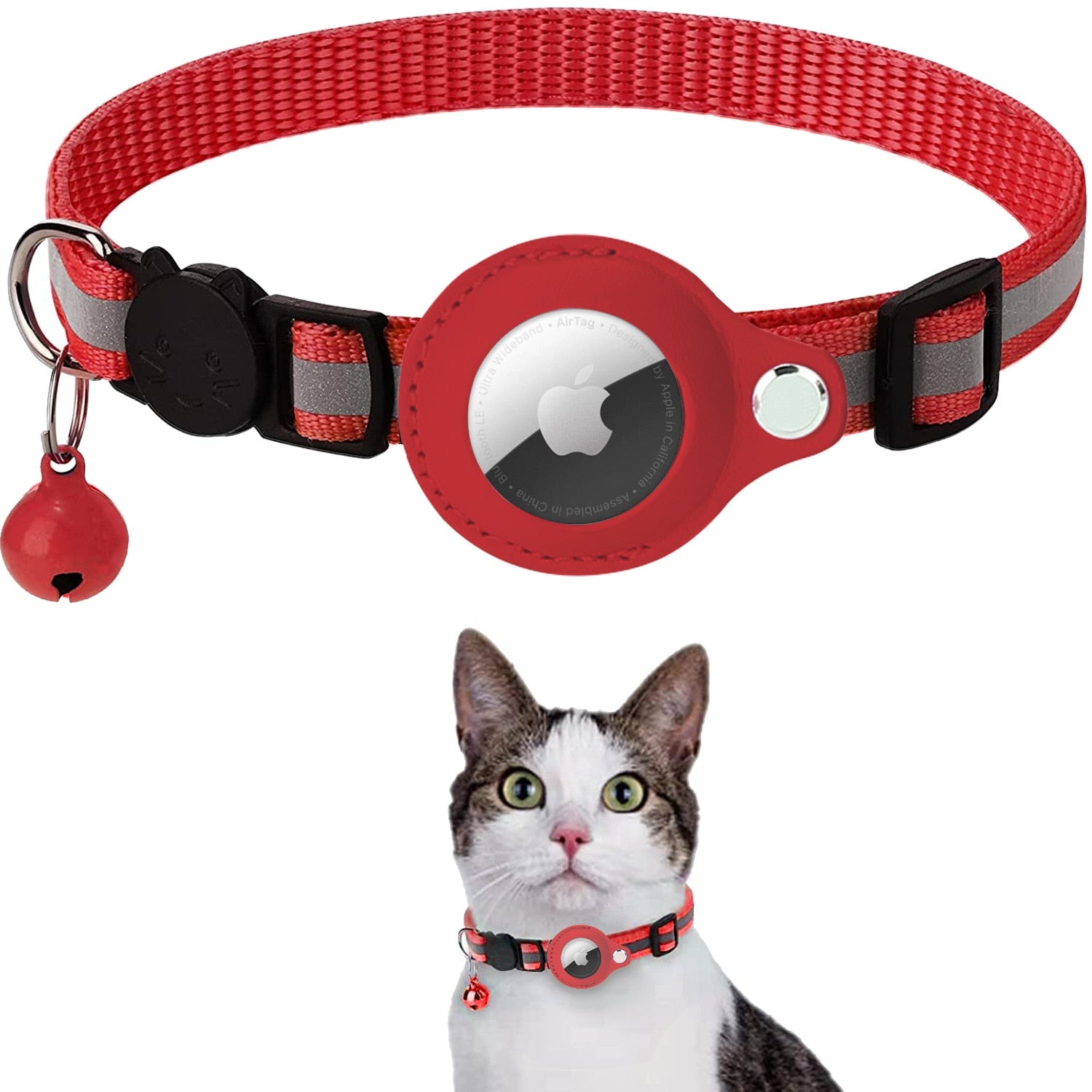Airtag Katzen-Tracking-Halsband - GPS Finder & Anti-Verlust