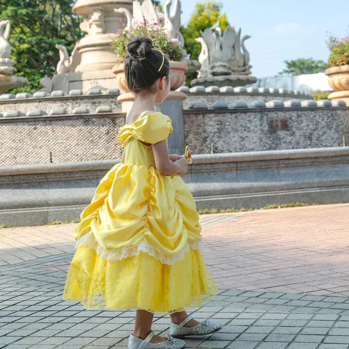 Liora Verzauberndes Prinzessinnenkleid – Märchenhaftes Cosplay für Kinder