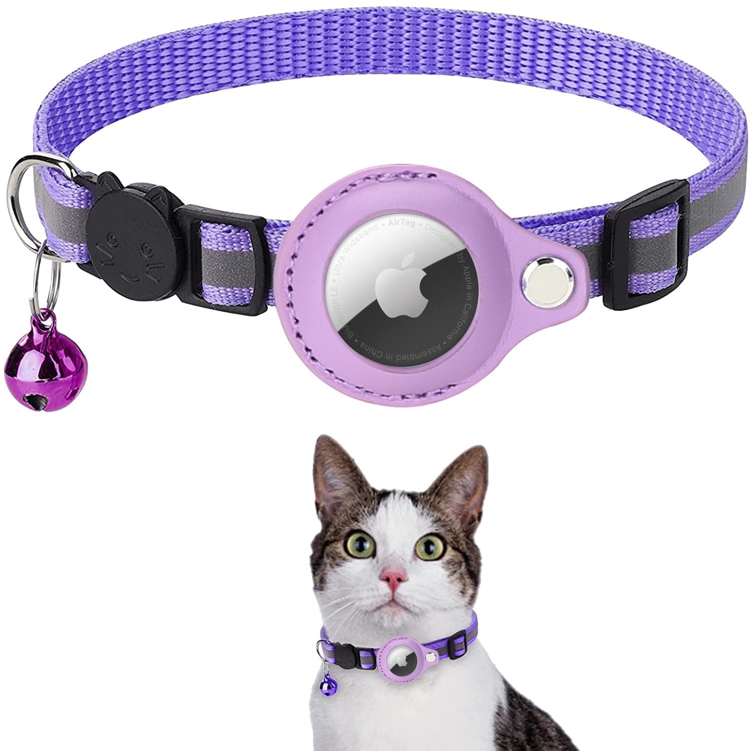 Airtag Katzen-Tracking-Halsband - GPS Finder & Anti-Verlust