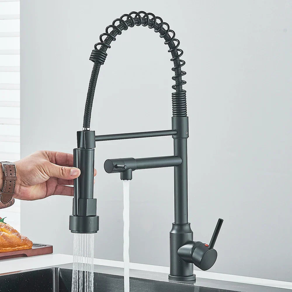 Springflow – Küchenarmatur mit Doppel-Auslass