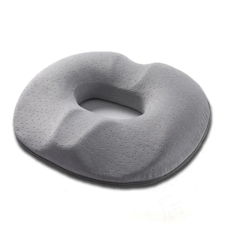 OrthoRelax | Sitzkissen mit Memory-Schaum | Entlastung für Steißbein & Wirbelsäule | Ergonomisch & Komfortabel