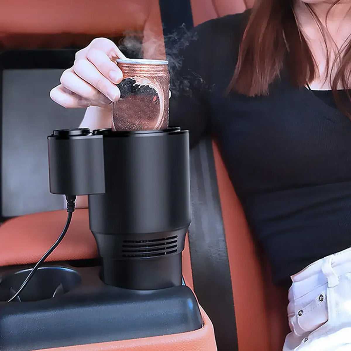 Heizbare und Kühlbare Auto-Becherhalter – Elektrischer Becherhalter für das Auto
