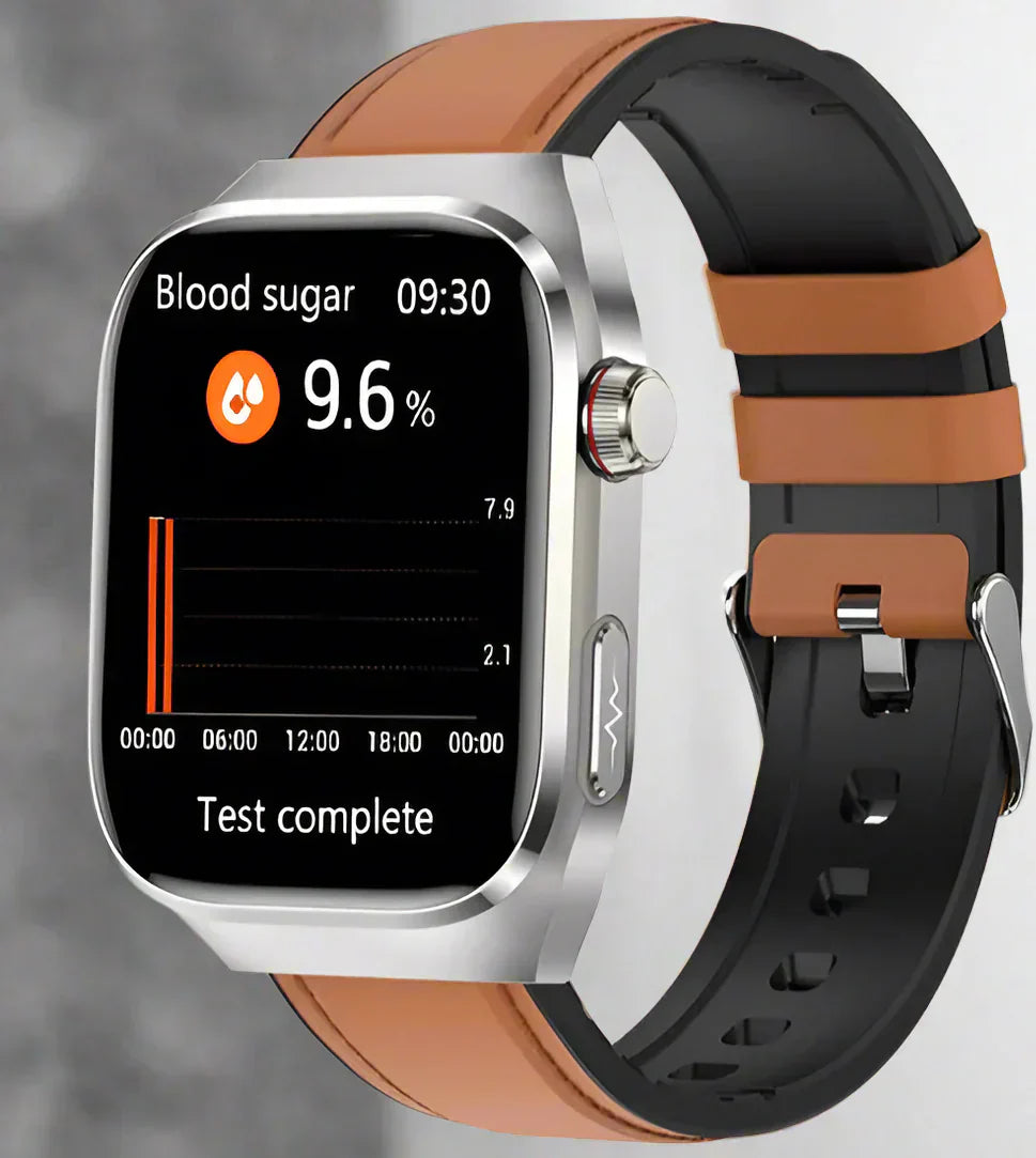 Maxwell Health Smartwatch – Blutzucker, Harnsäure, EKG+PPG und Bluetooth-Anruf