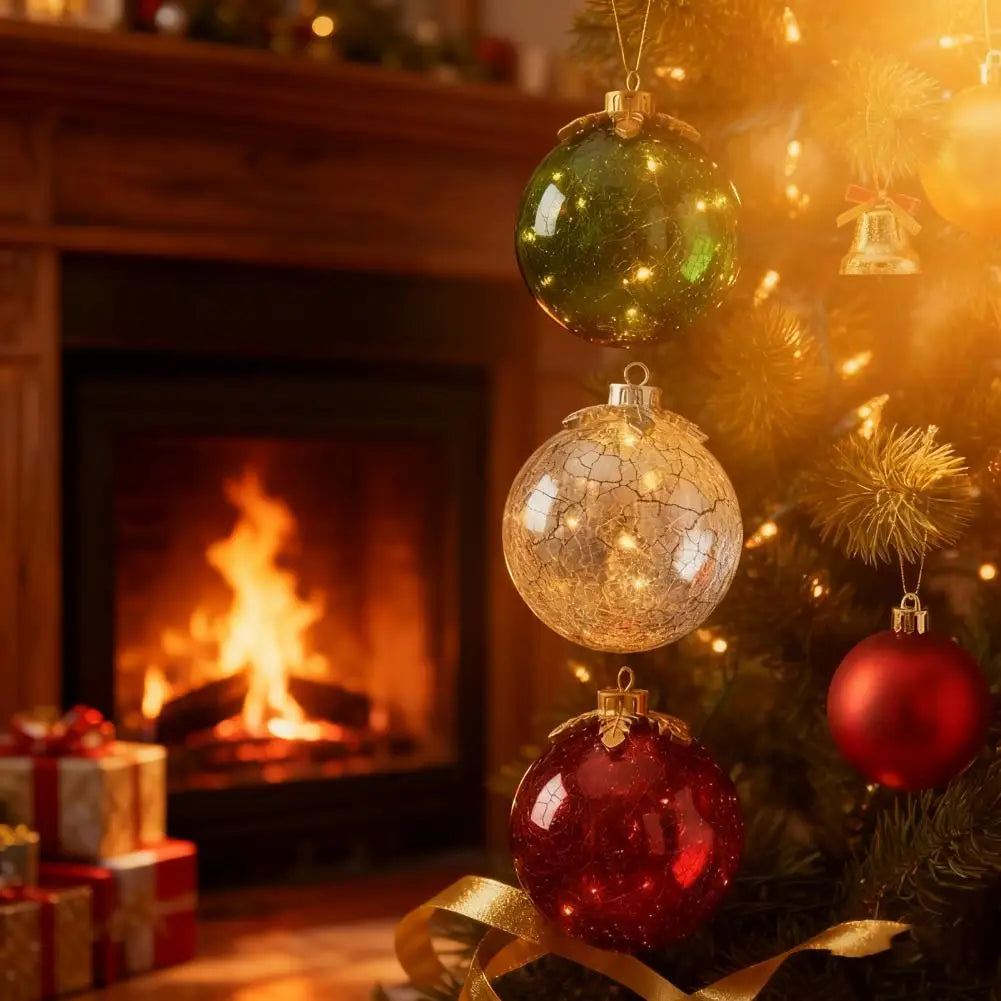 GlowSphere LED-Weihnachtskugel – Warme Sfeerverlichting mit Timerfunktion