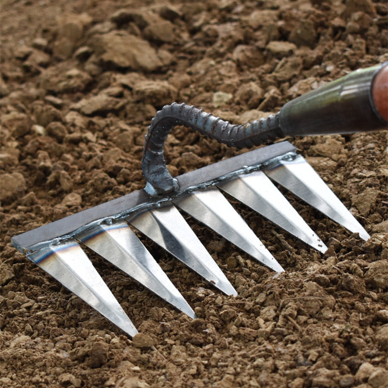 GardenGlide - Hochleistungs-Unkrautrechen für müheloses Gärtnern