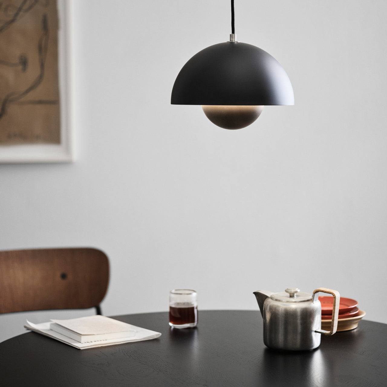 ScandiLight Skandinavische Deckenlampe Verstellbare Aufhängung Warmes Licht