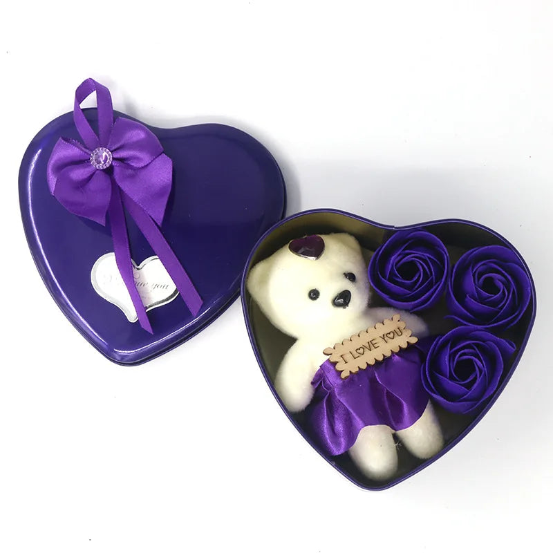 LuxeCuddle Teddybär | Verzauberndes und romantisches Geschenk für liebevolle Momente