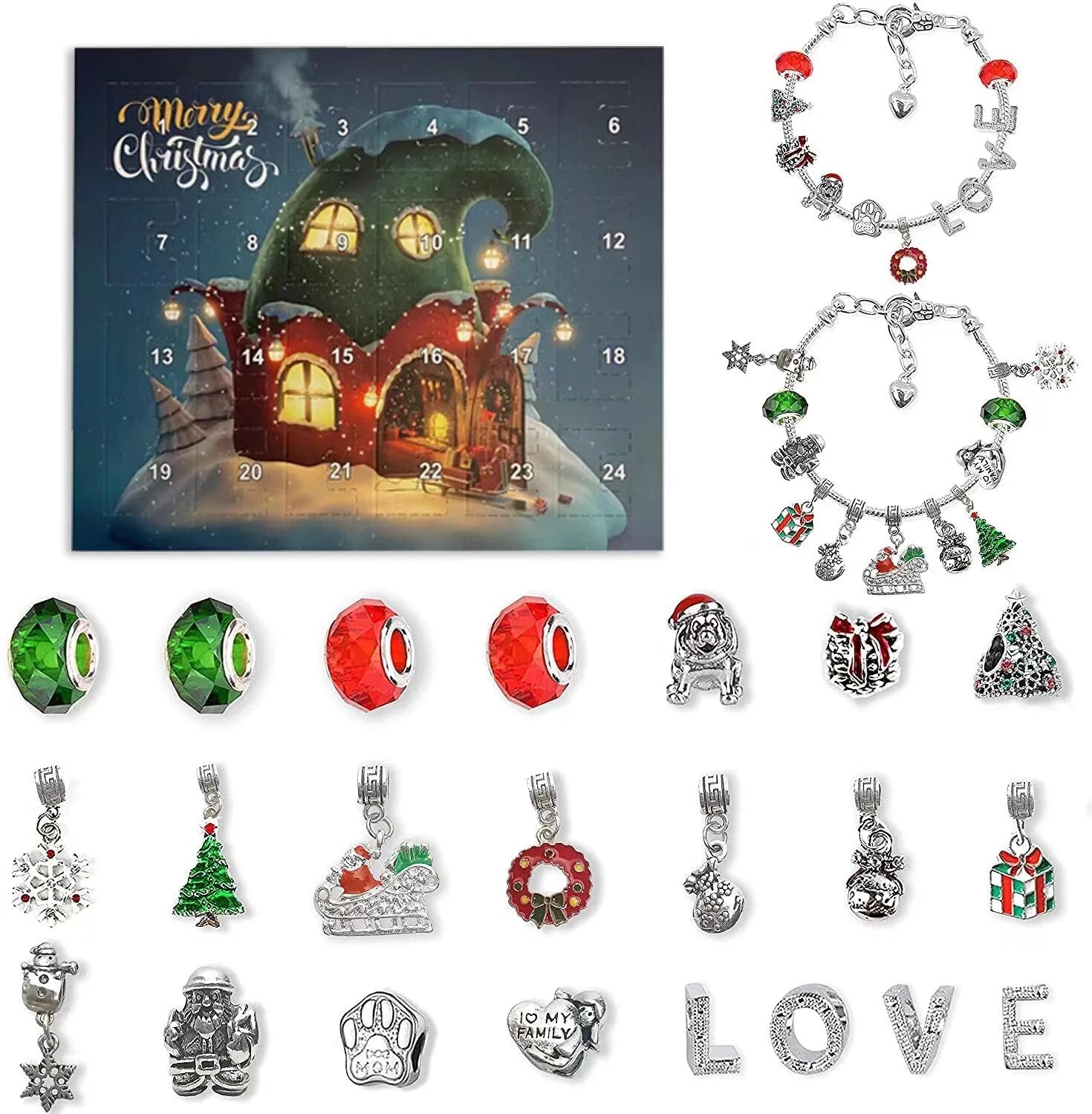 Stylischer Schmuck Adventskalender (2025 Edition) | Ein Monat voller Überraschungen