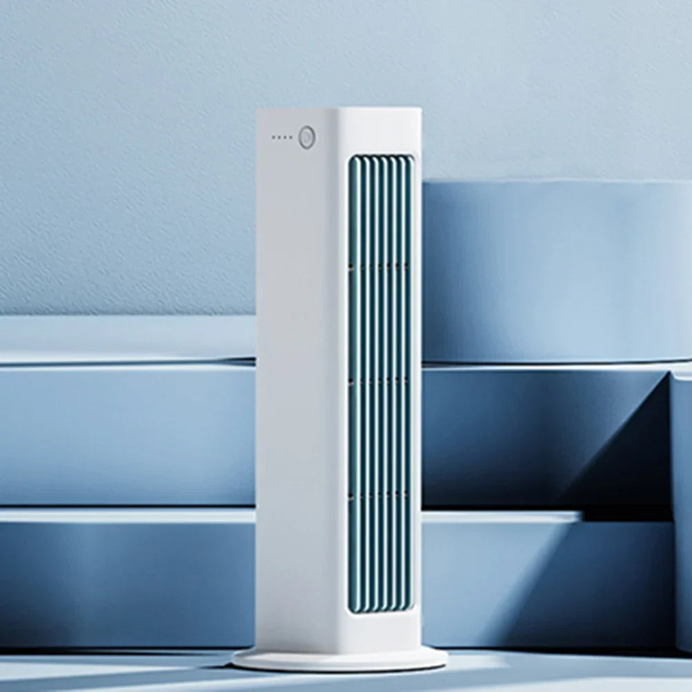 AeroBreeze bladloser Ventilator | Leise und modern mit Fernbedienung und 3 Geschwindigkeiten