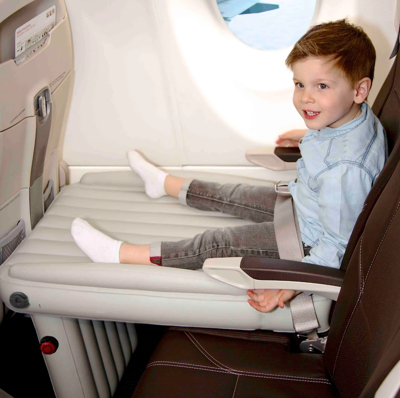 Aufblasbares Reisebett - Bequemes Reisen mit Kindern