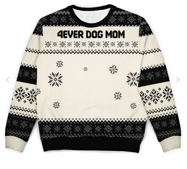 SweaterCraze Weihnachts-Pullover | Personalisierter gestrickter klassischer Pullover