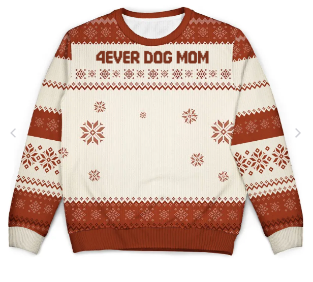 SweaterCraze Weihnachts-Pullover | Personalisierter gestrickter klassischer Pullover