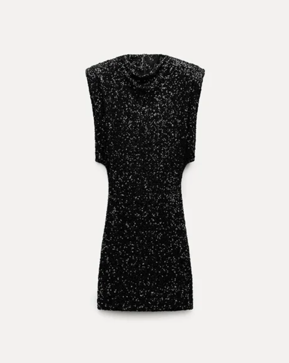 Glitzerndes Kleid für Damen | Mini
