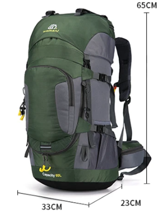 60L Rucksack - Wasserdicht