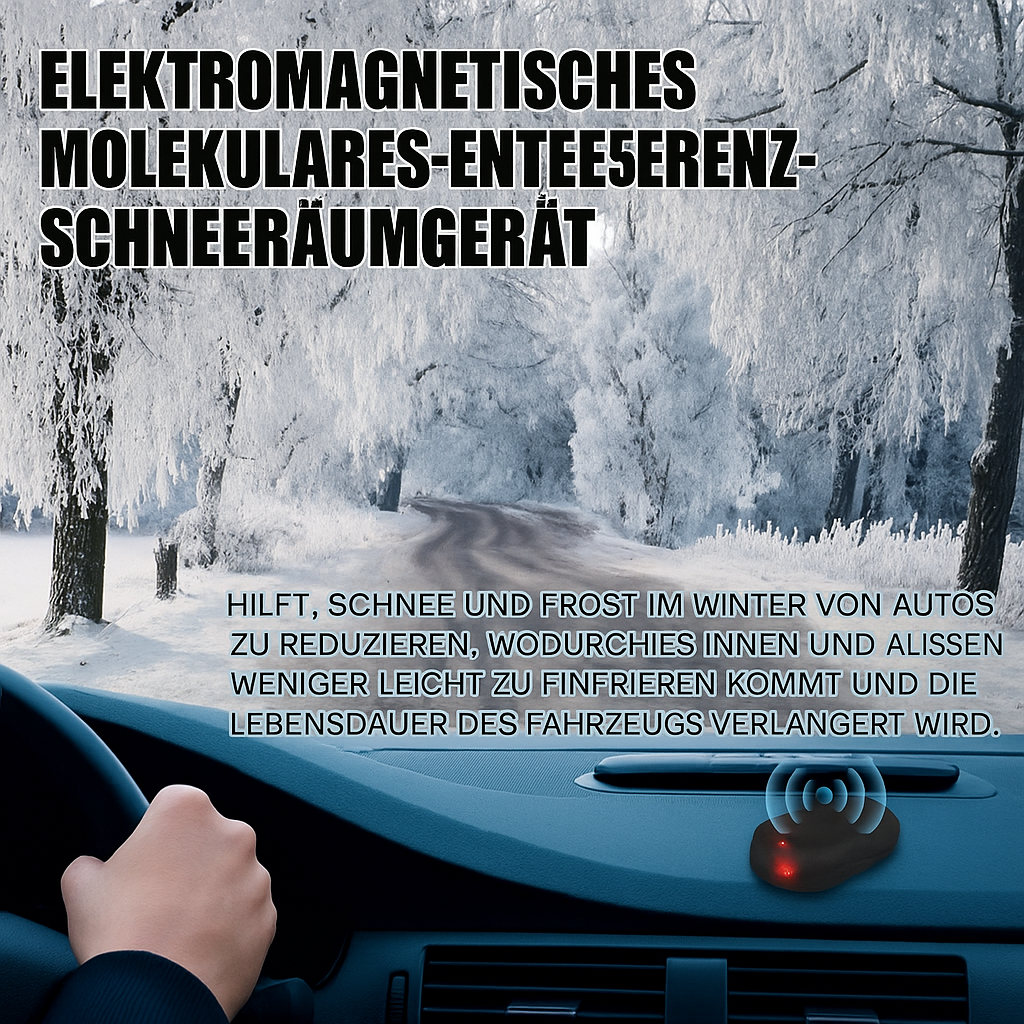 Schnellenteiser für Autofrontscheiben Klare Sicht in Sekunden