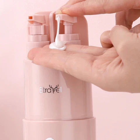 LuxeVoyage Elite Reise Toilettas Set | 8-in-1 minimalistische Utensilien für mühelose Organisation und Stil unterwegs