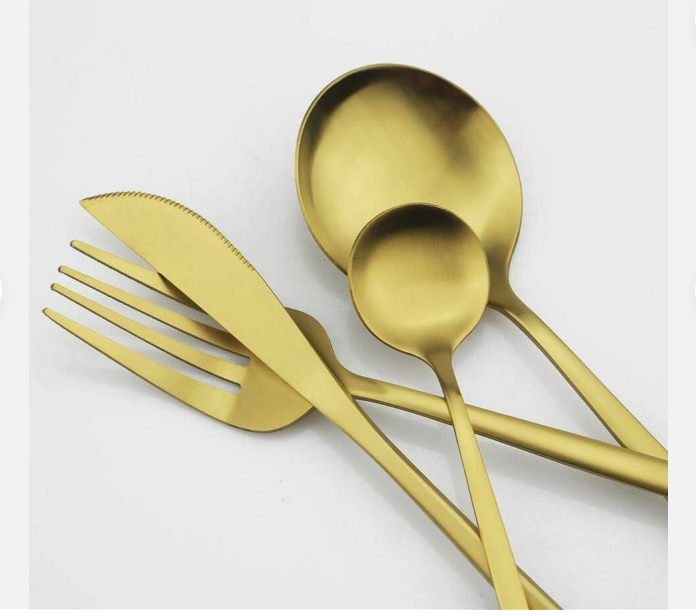 Minimalistisches Edelstahl Besteck Elegante Einfachheit