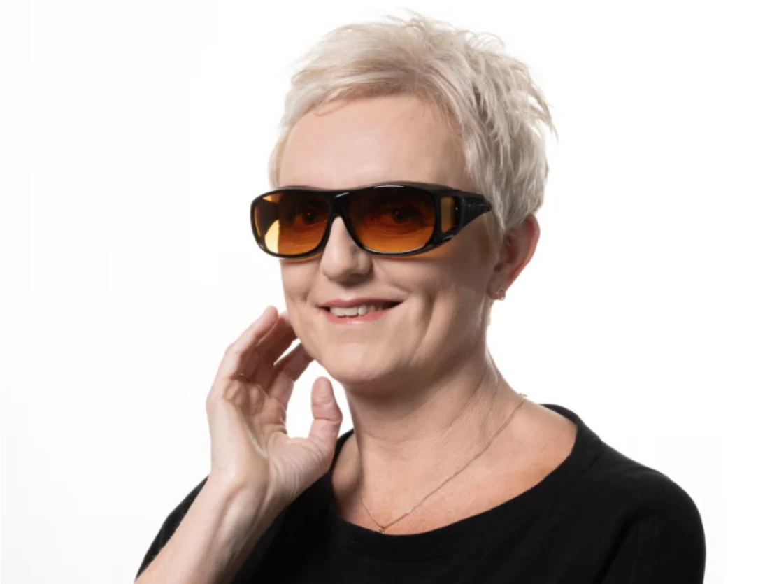 Nachtsichtbrille mit "Glarecut"-Technologie (Sicheres Fahren bei Nacht)