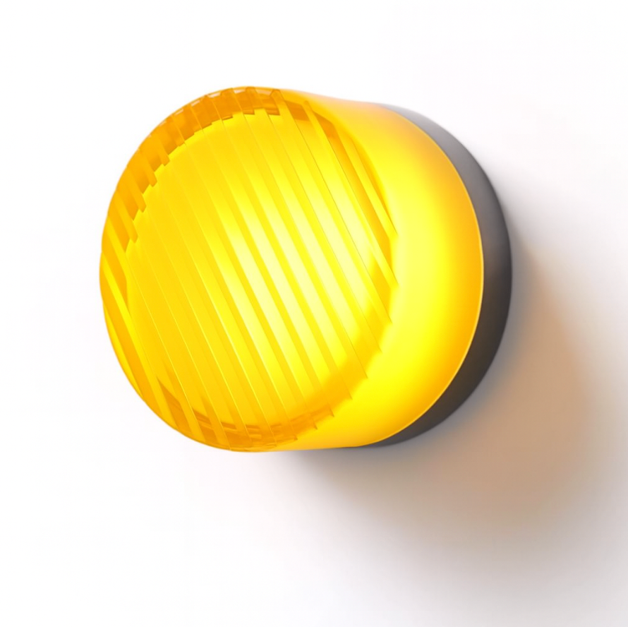 Moderne Glas Runde Wandlampe LED 1-Licht
