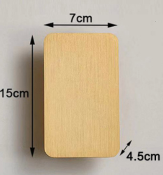 Nordic Minimalist Glas Rechteckige LED Wandleuchte 2-Licht