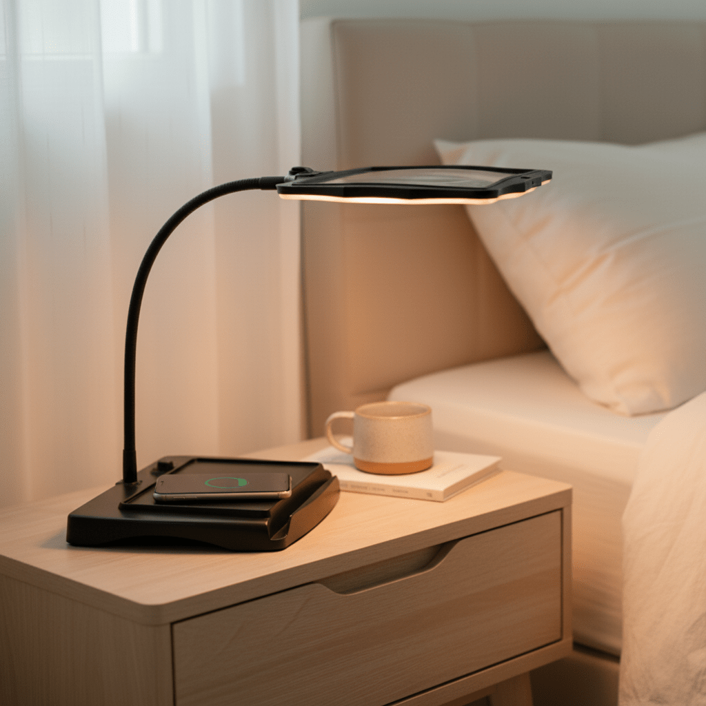 HANDWERK LUX – Tischlupe mit LED für präzises Arbeiten und klare Details