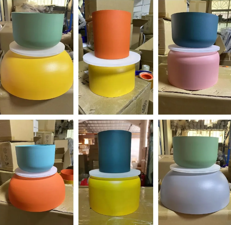 Nordic Bunte Macaron 1 Licht LED Pendelleuchte