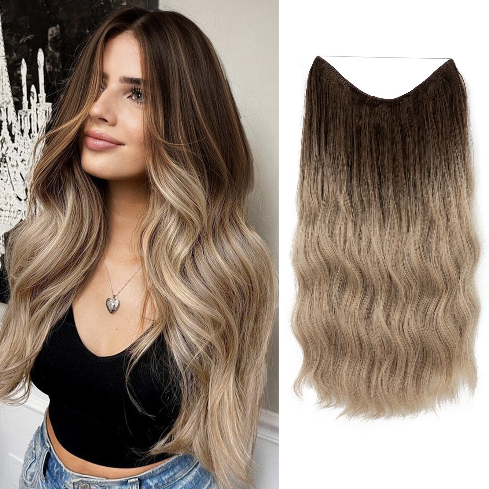 GlamSchleier™ Sofortige Haartransformation