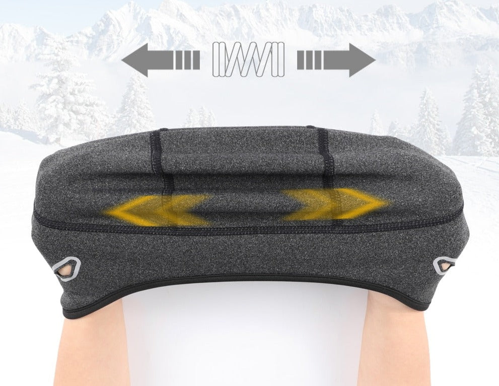 ThermoFit Wintermütze SlimShield – Dehnbare windschützende Sportmütze für Outdoor-Aktivitäten